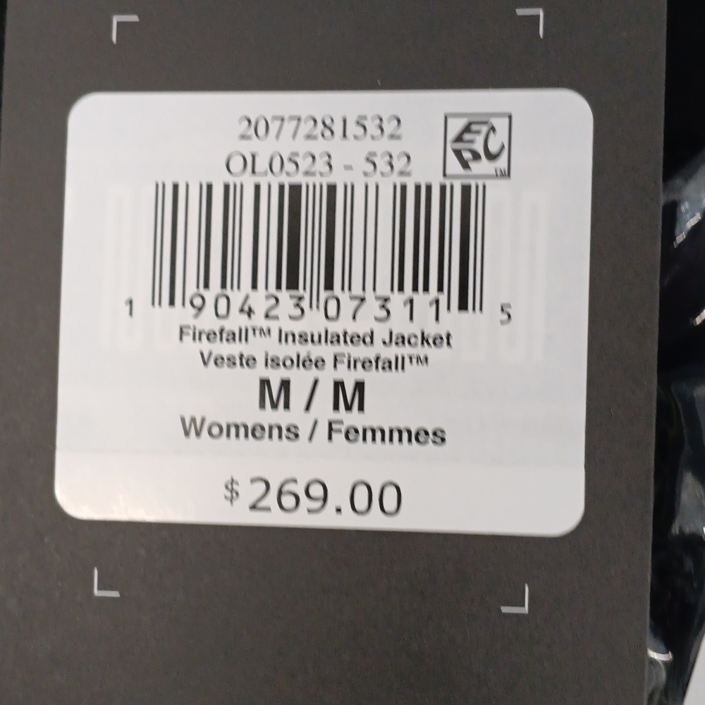 Mountain Hardware Womens Medium Firefall Insulated Jacket